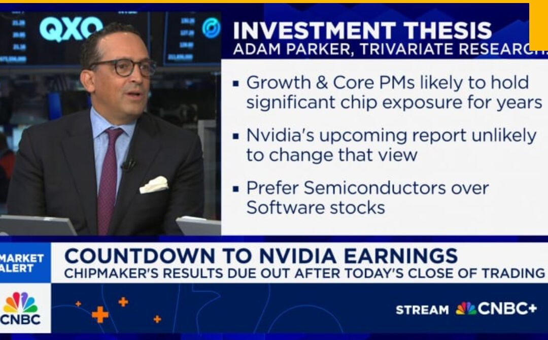 Trivariate’s Adam Parker: Growth & core PMs likely to hold significant chip exposure for years