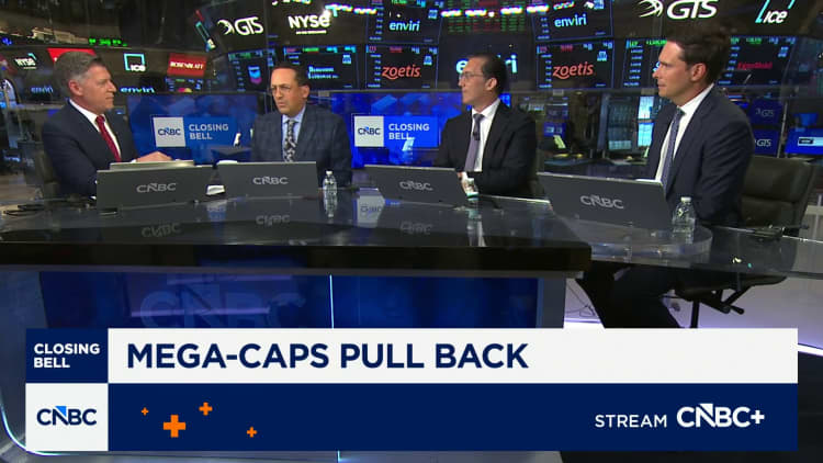 Adam Parker, Trivariate, joins ‘Closing Bell Overtime’ to talk the day’s market action as mega-cap tech sees selling.
